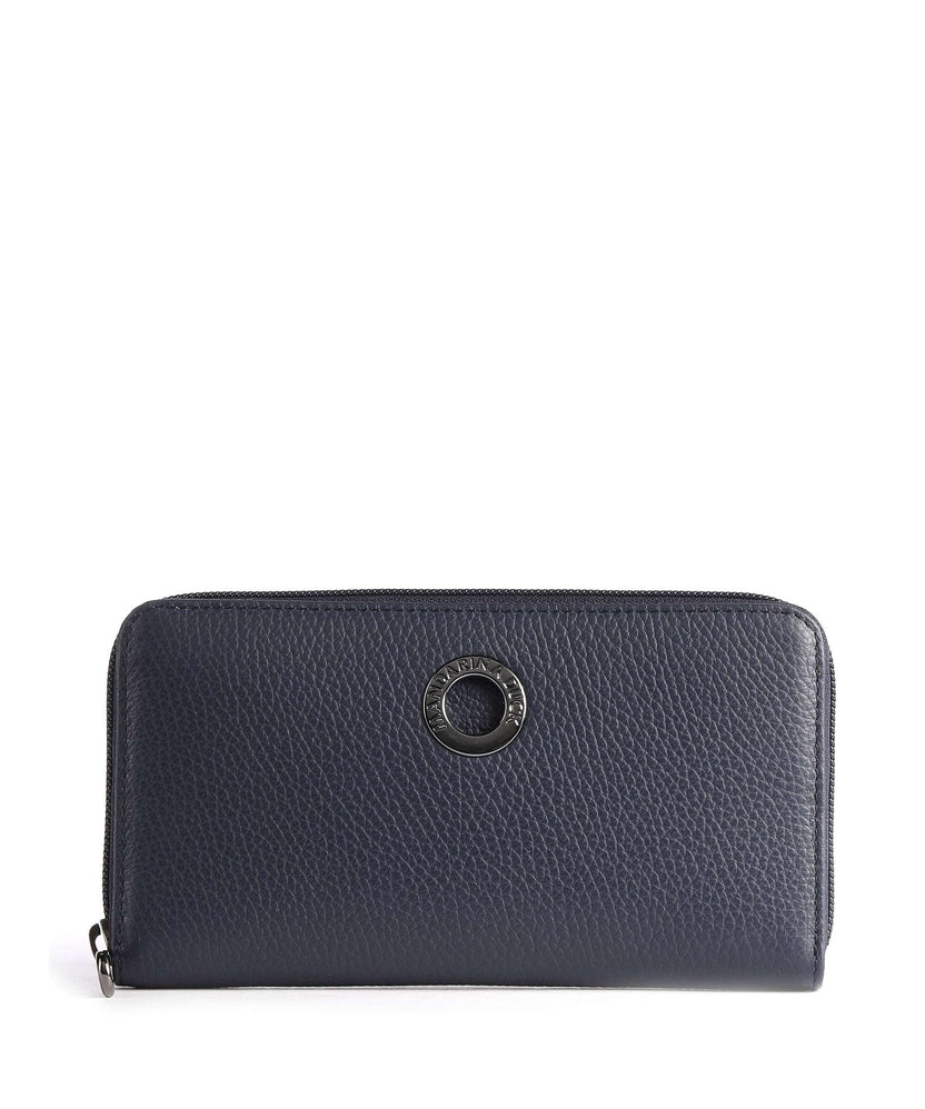 Mandarina Duck Mellow Leather Wallet dress blue