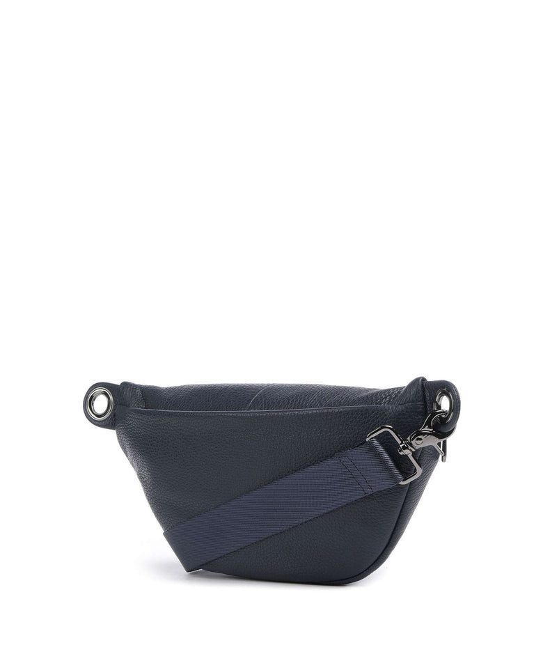 Mandarina Duck Mellow Leather Belt bag dress blue