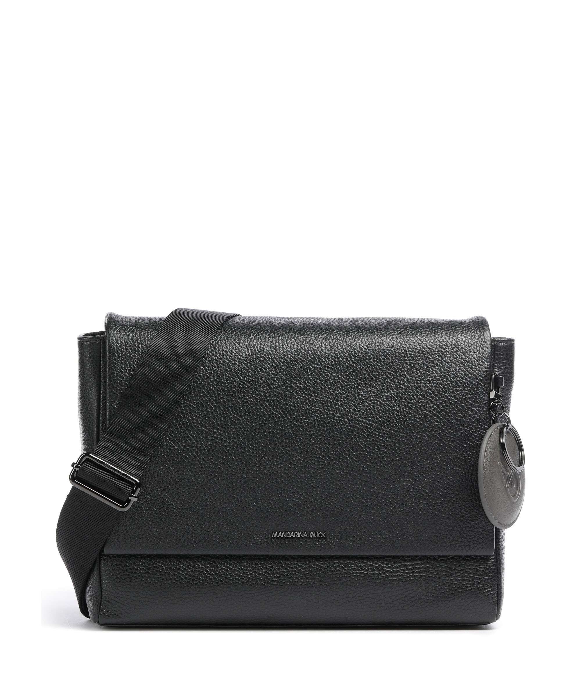 Mandarina Duck Mellow Leather Shoulder bag nero