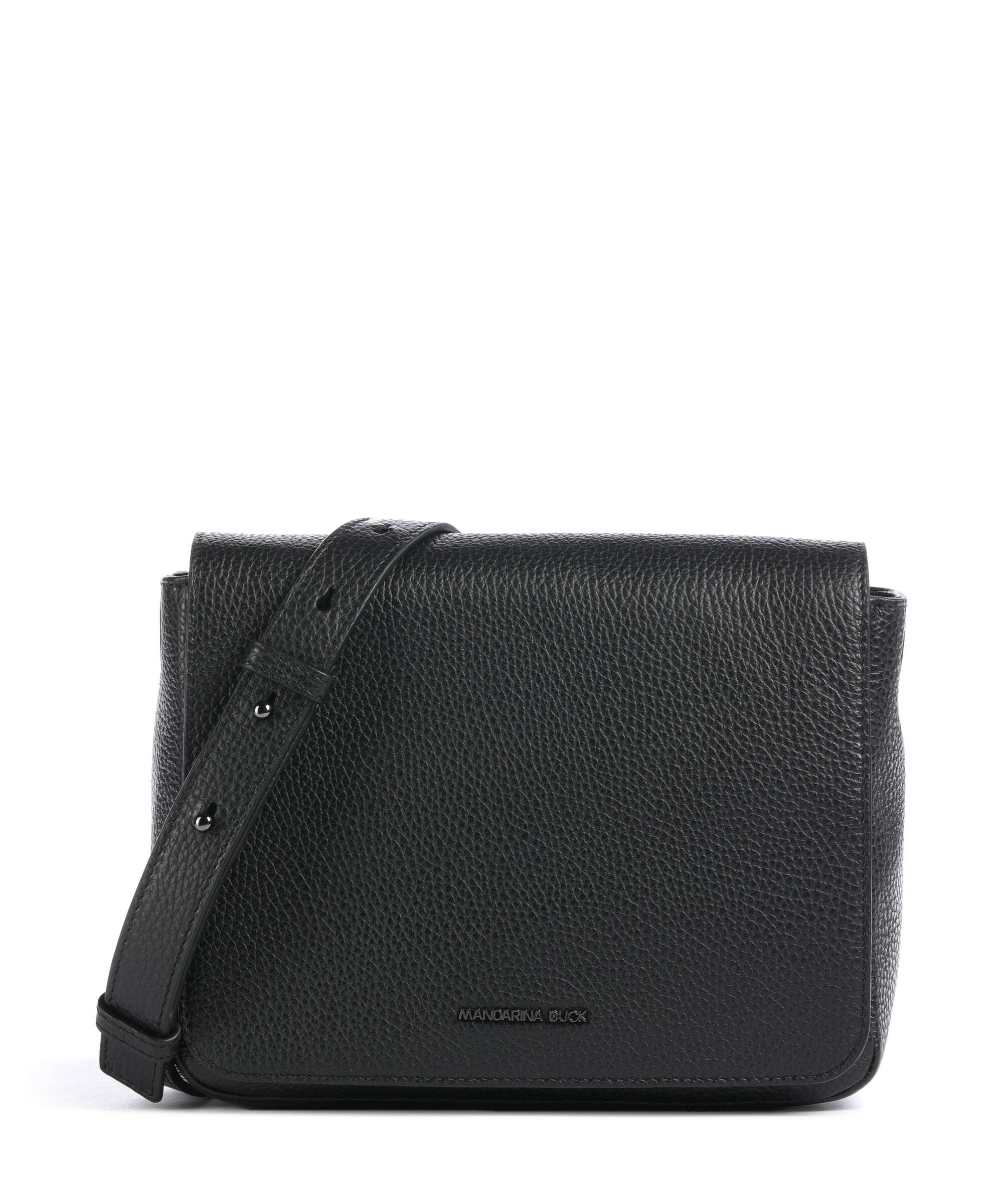 Mandarina Duck Mellow Leather Shoulder bag nero
