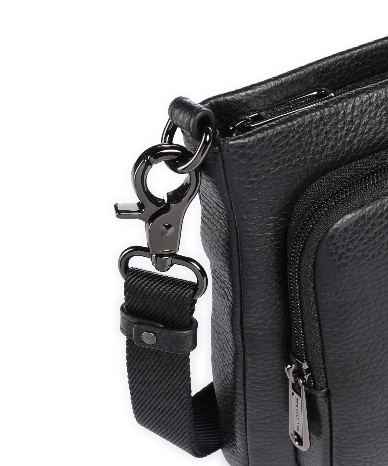 Mandarina Duck Mellow Leather Crossbody bag nero