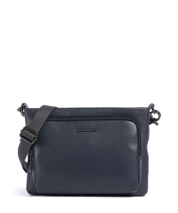 Mandarina Duck Mellow Leather Bandolera dress blue