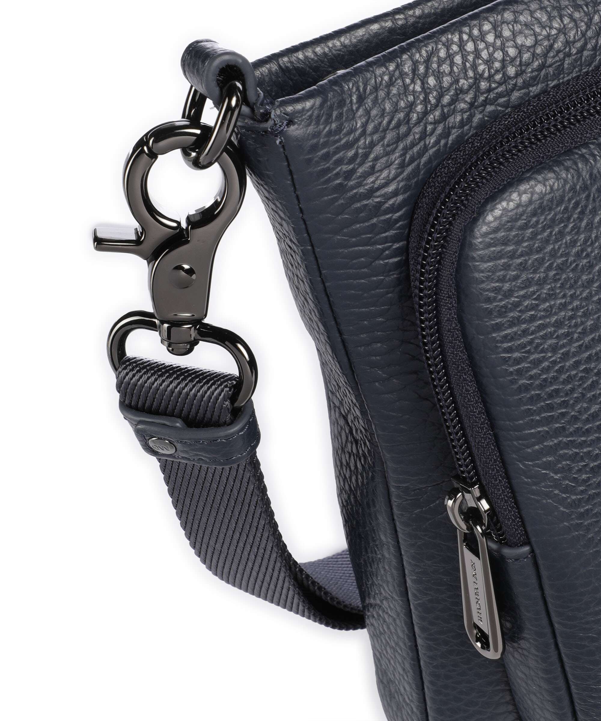 Mandarina Duck Mellow Leather Crossbody bag dress blue