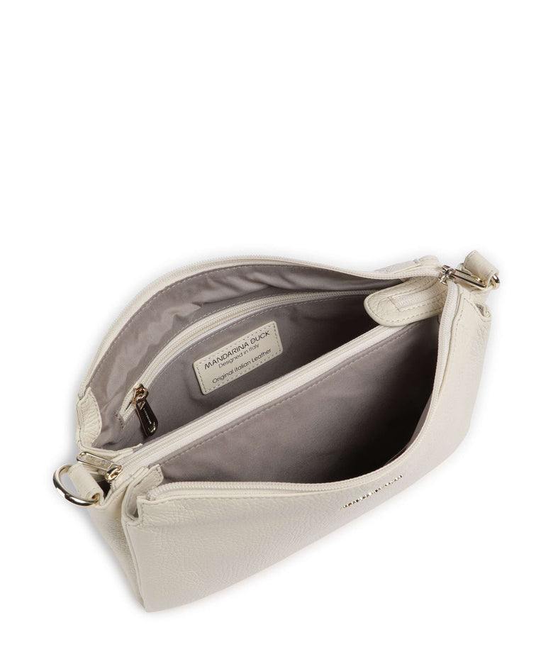 Mandarina Duck Mellow Leather Crossbody bag almond