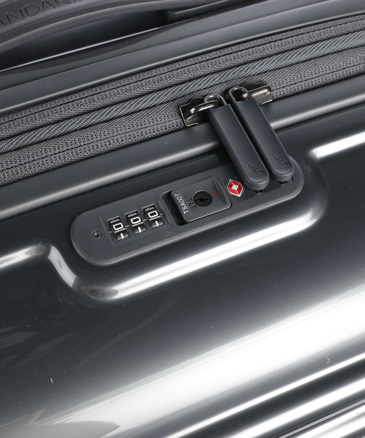 Mandarina Duck Logoduck+ Metal Spinner (4 wheels) anthracite