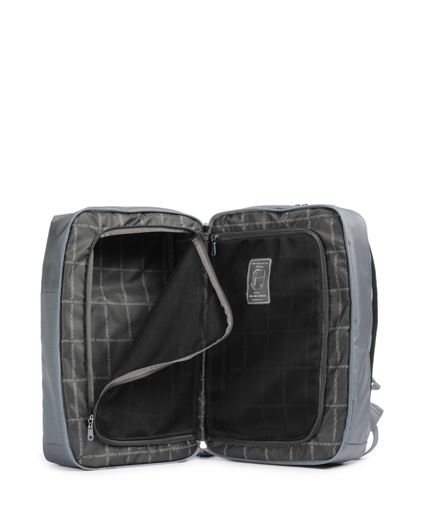 Mandarina Duck MD20 Travel backpack iron