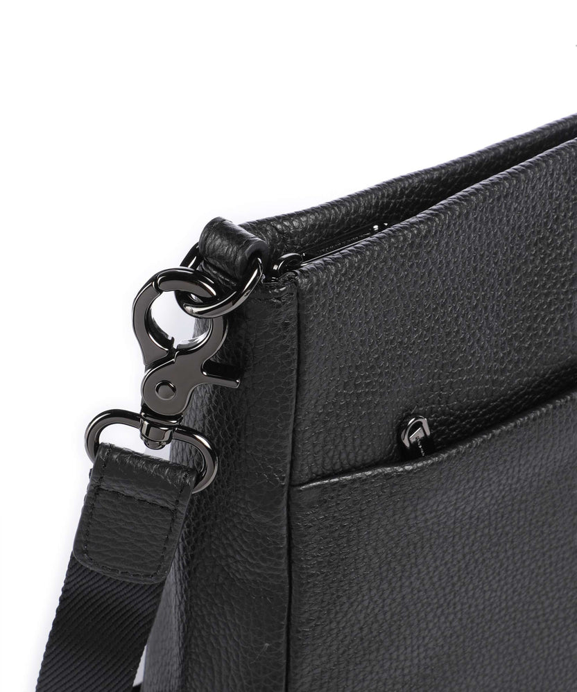 Mandarina Duck Mellow Leather Crossbody bag nero