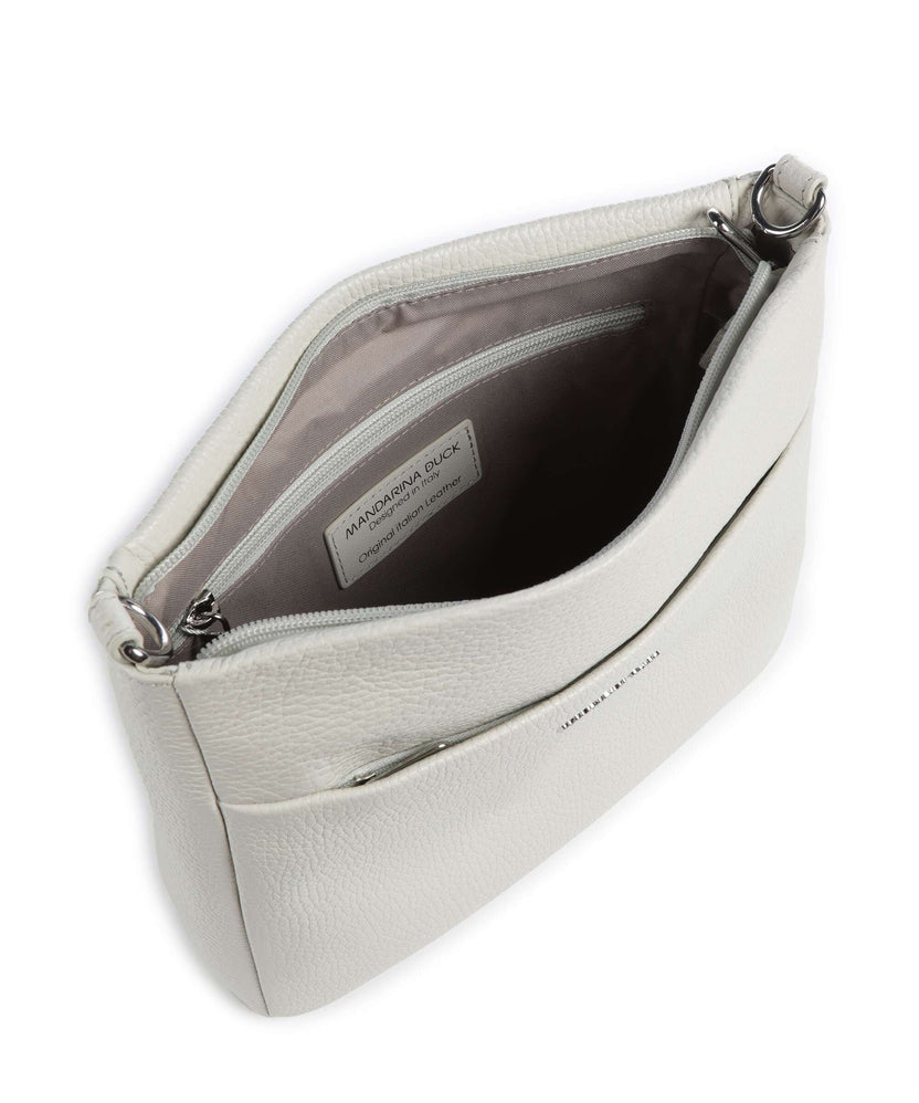 Mandarina Duck Mellow Leather Crossbody bag cashmere