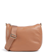 Mandarina Duck Mellow Leather Bandolera pecan nut