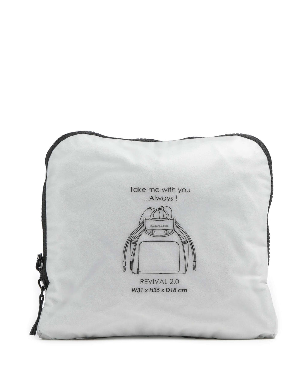 Mandarina Duck Revival 2.0 Backpack nero