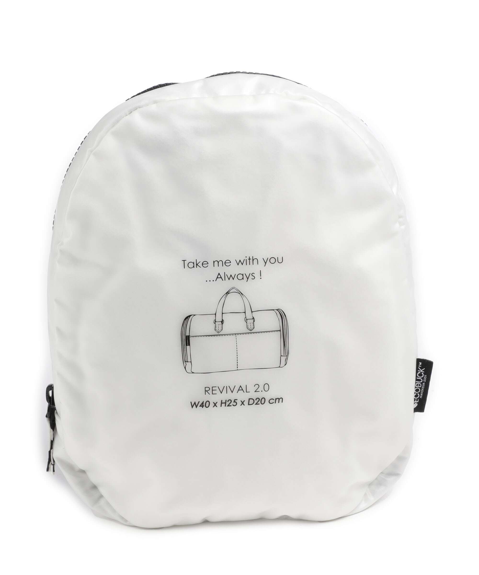 Mandarina Duck Revival Moire Weekend bag moire