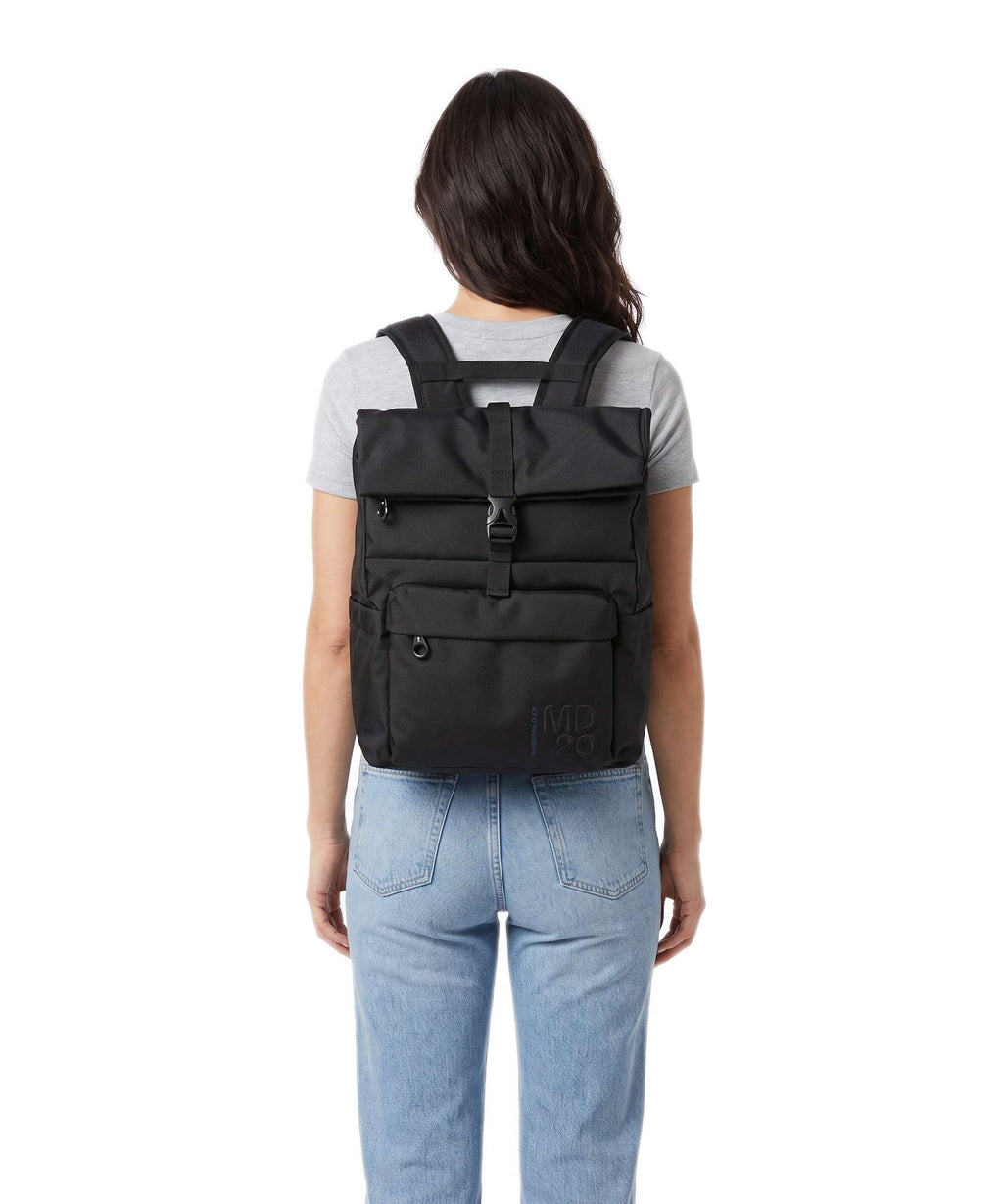 Mandarina Duck MD20 Rolltop backpack black