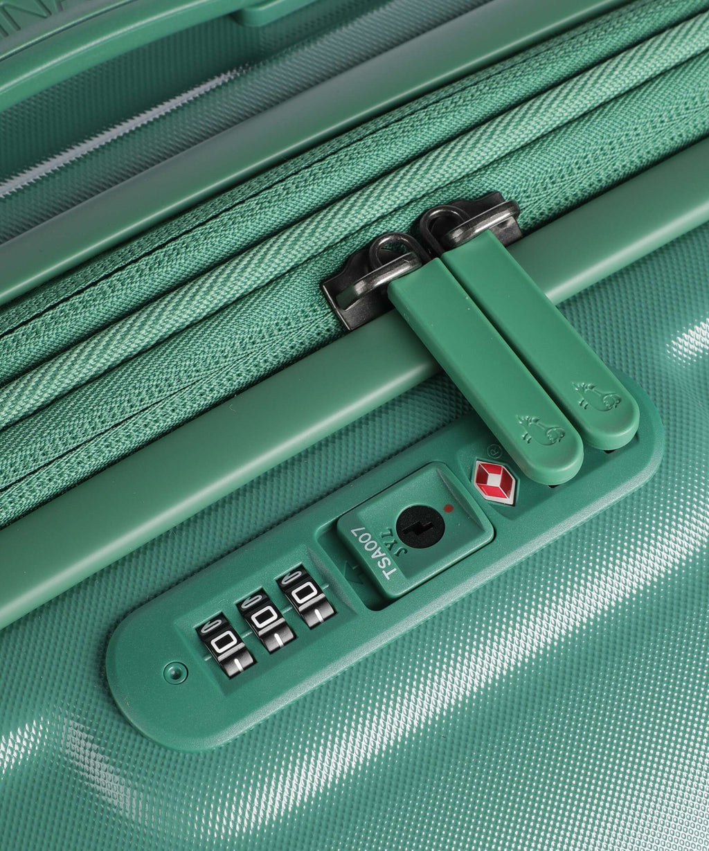 Mandarina Duck Logoduck+ Spinner (4 wheels) foliage green