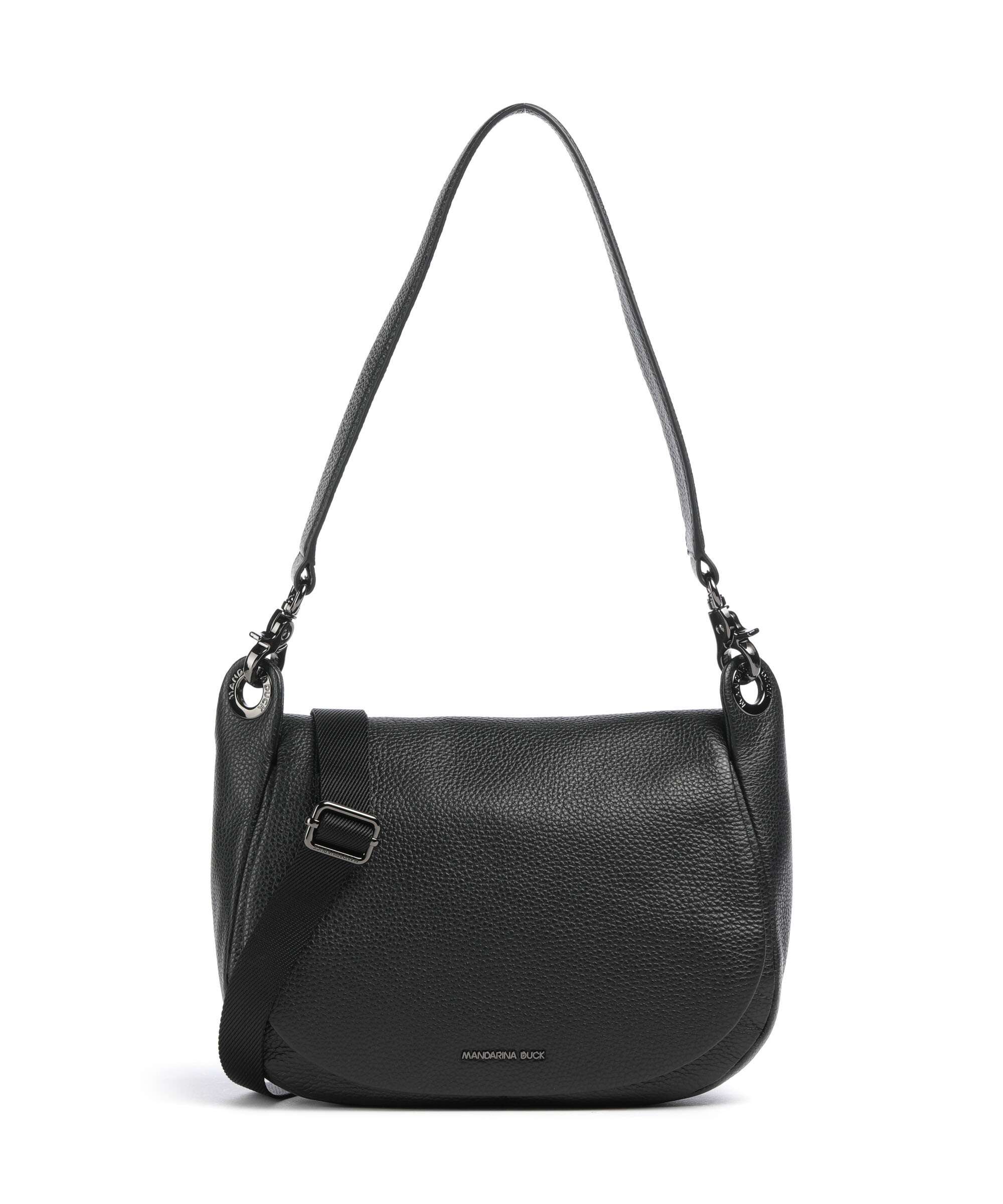 Mandarina Duck Mellow Leather Shoulder bag nero