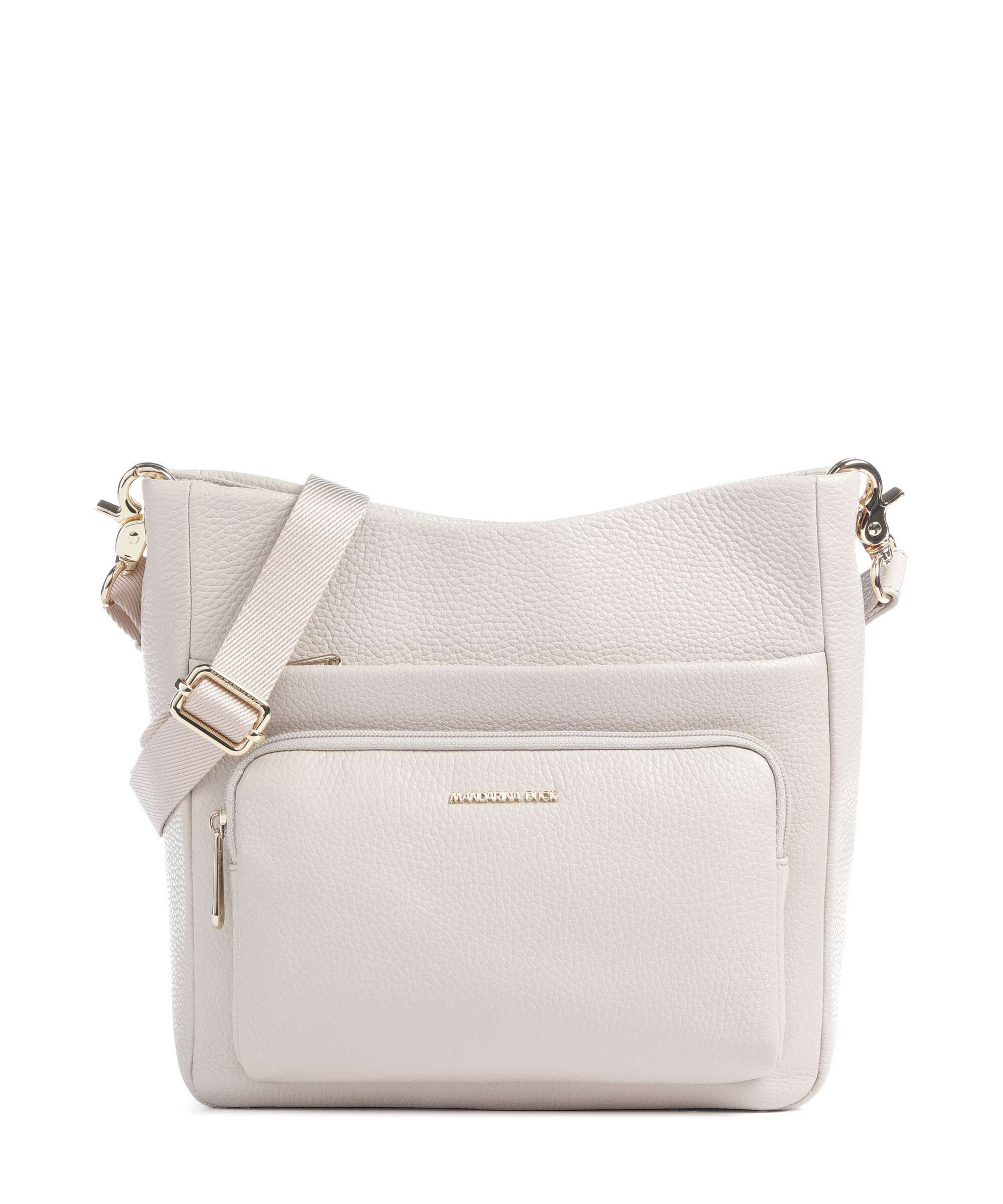 Mandarina Duck Mellow Leather Crossbody bag cocoon