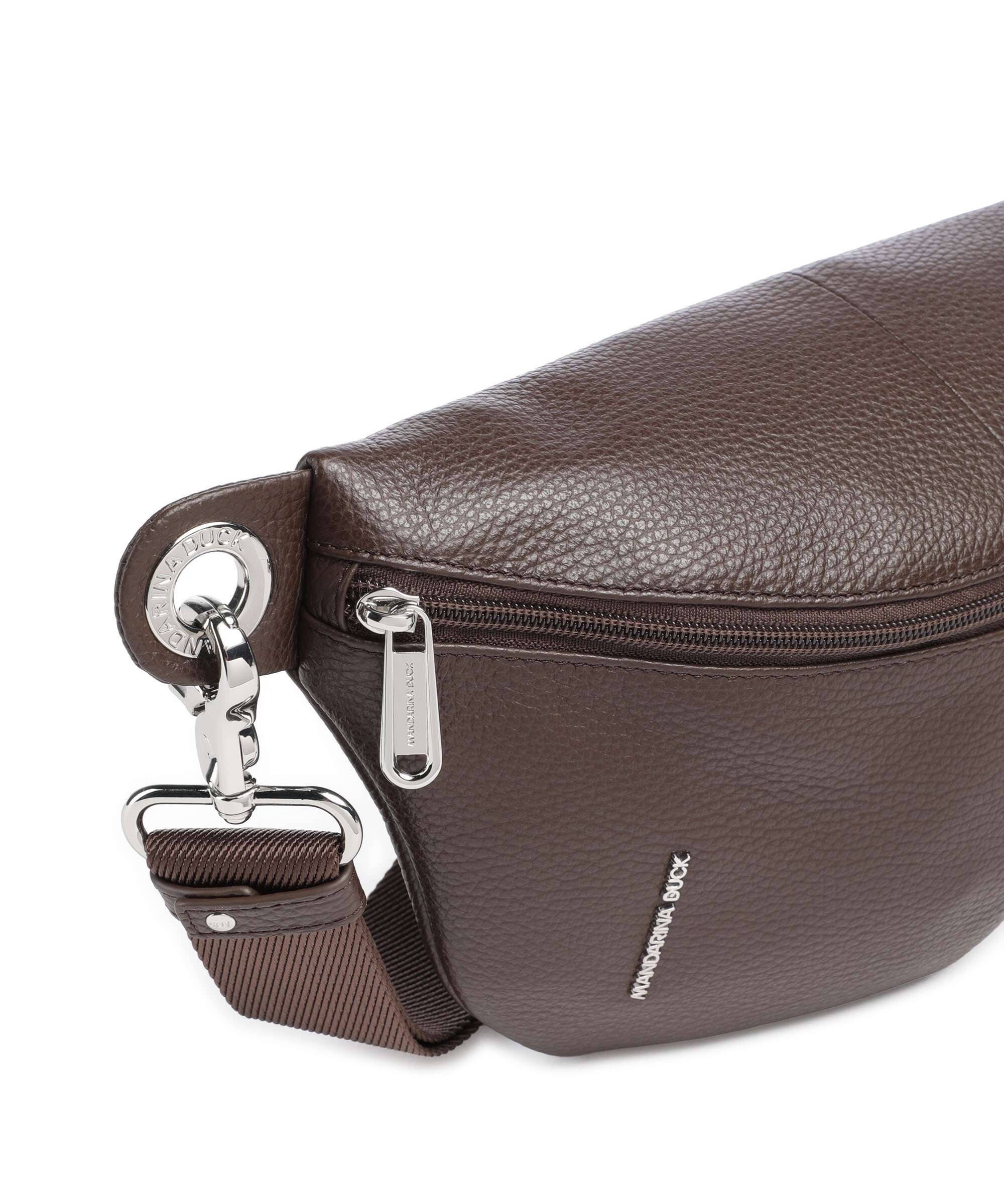 Mandarina Duck Mellow Leather Belt bag espresso