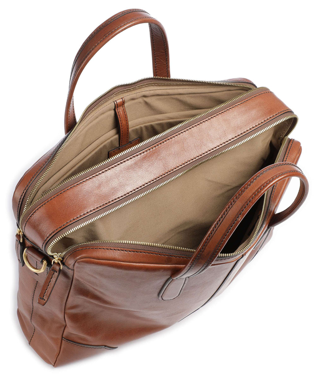 The Bridge Vespucci Briefcase marrone