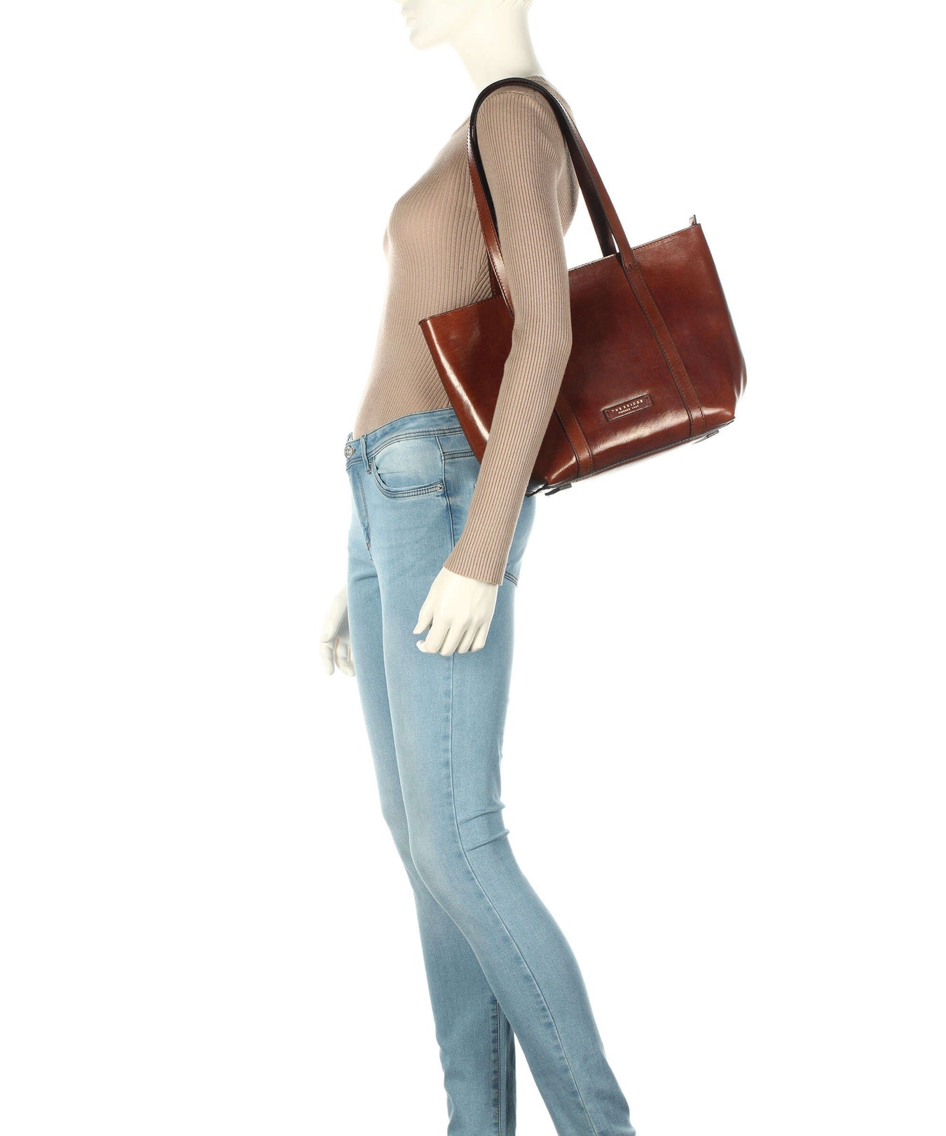 The Bridge Vittoria Tote bag marrone