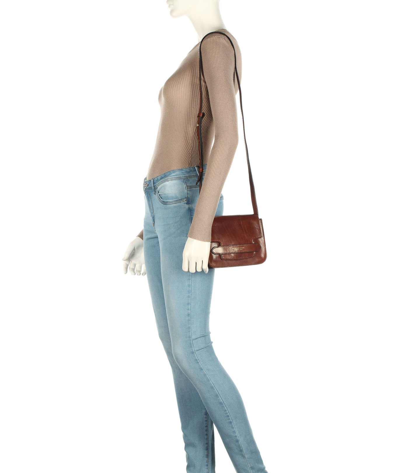 The Bridge Lucrezia Crossbody bag marrone