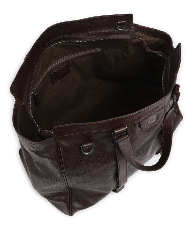 The Bridge Fabio Weekend bag castagna