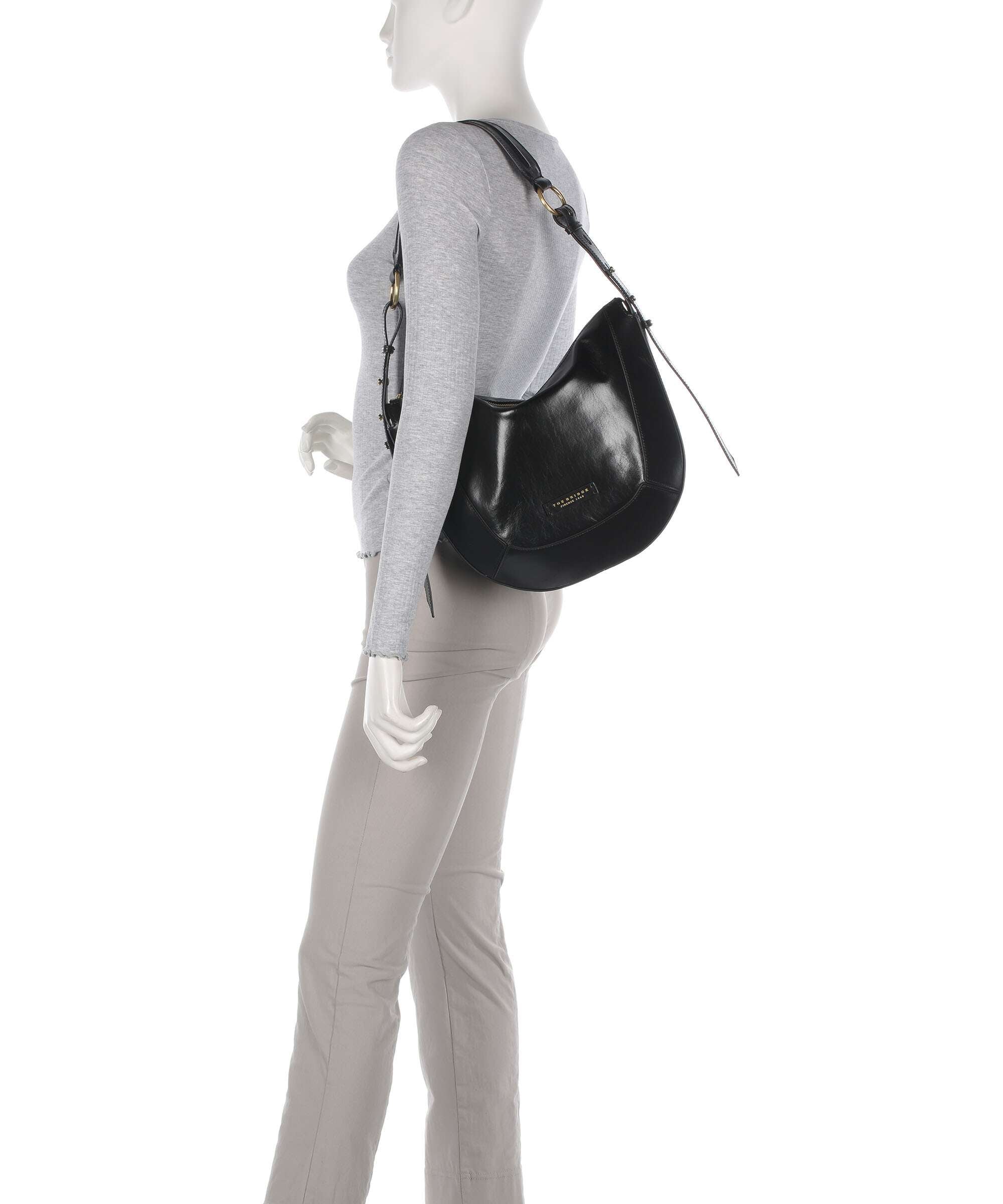 The Bridge Fedora Shoulder bag nero