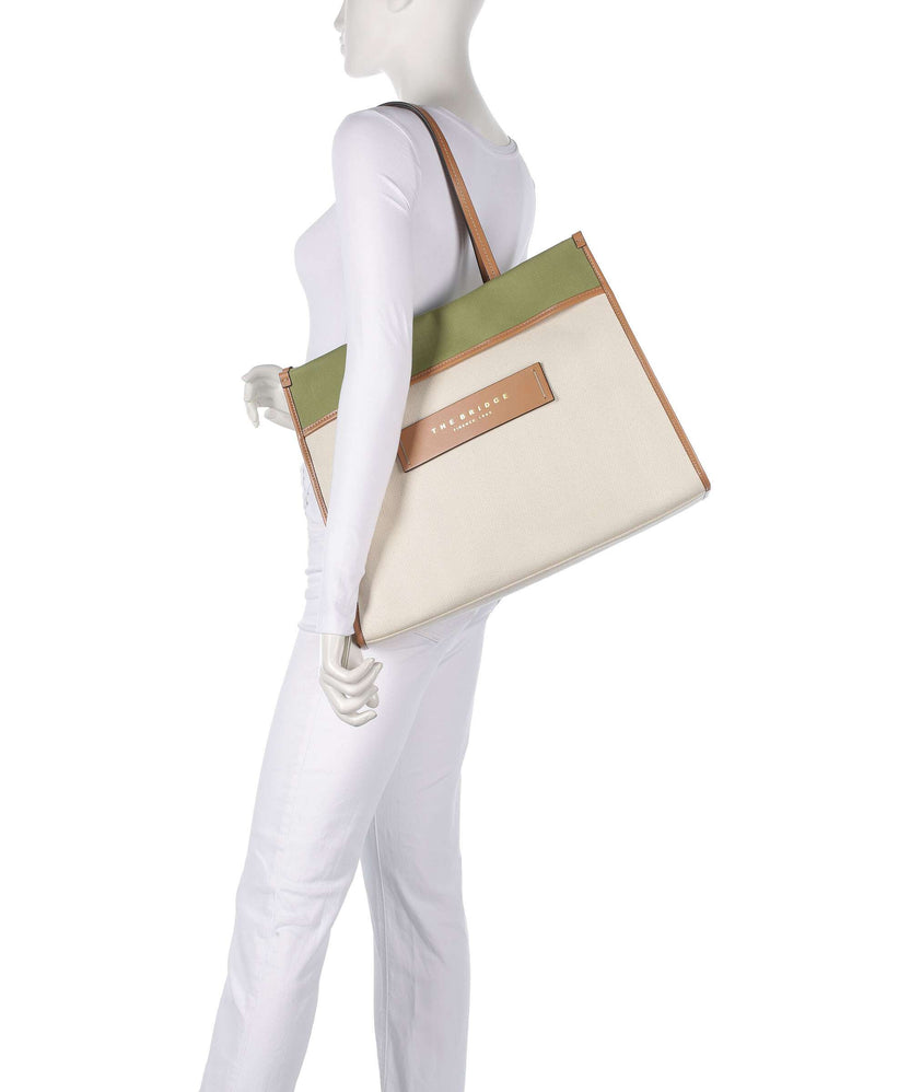 The Bridge Elisa Tote bag natural/marzipan/fico