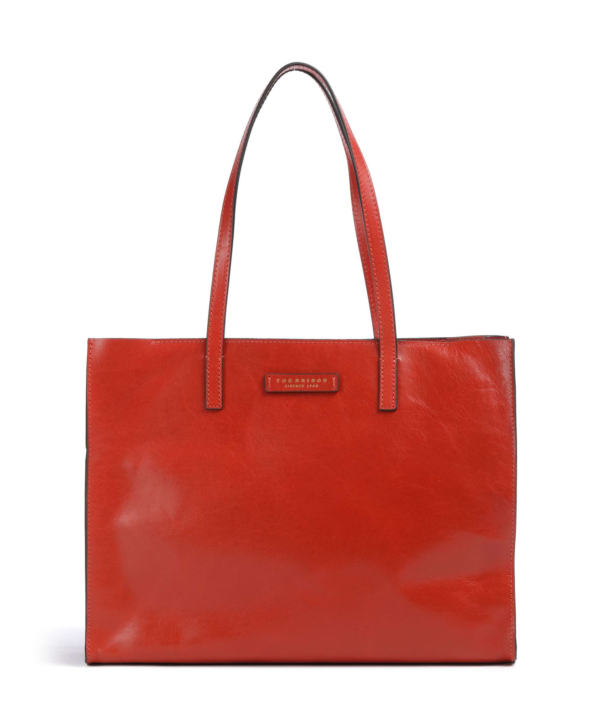 The Bridge Mirra Tote bag burnt orange