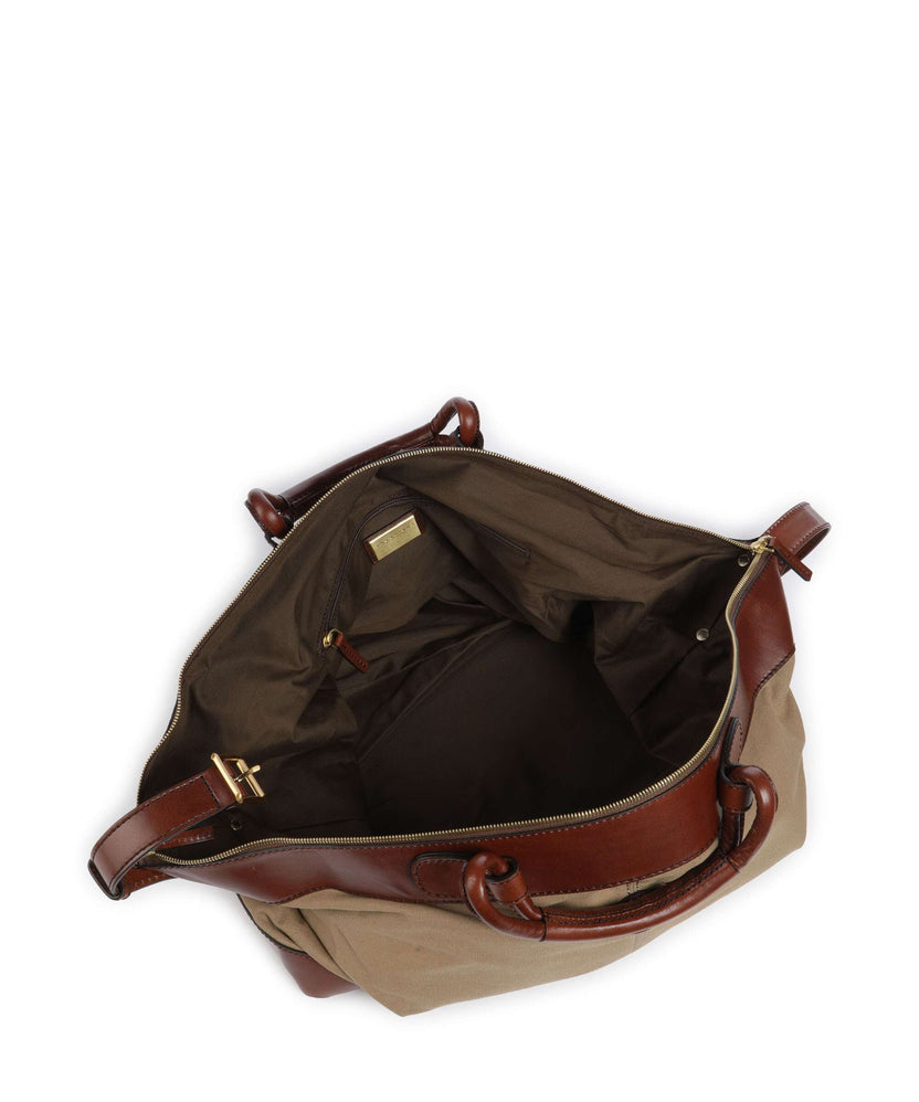 The Bridge Story Viaggio Soft Weekend bag natural