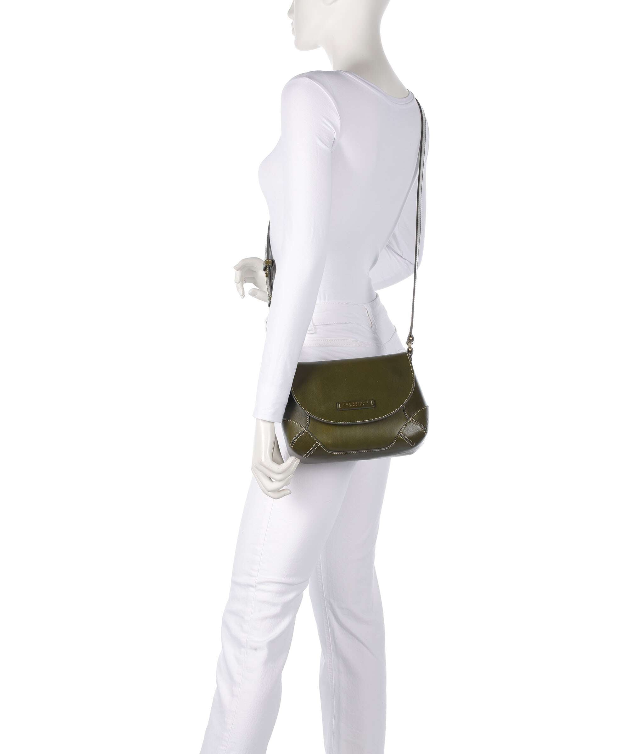 The Bridge Giorgia Crossbody bag thyme