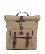 The Bridge Guido Mochila roll-top natural