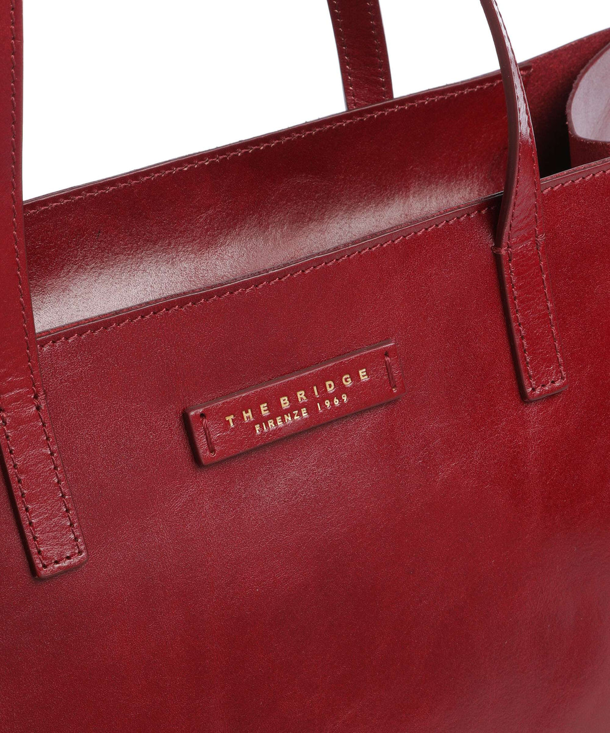 The Bridge Mirra Tote bag rosso ribes