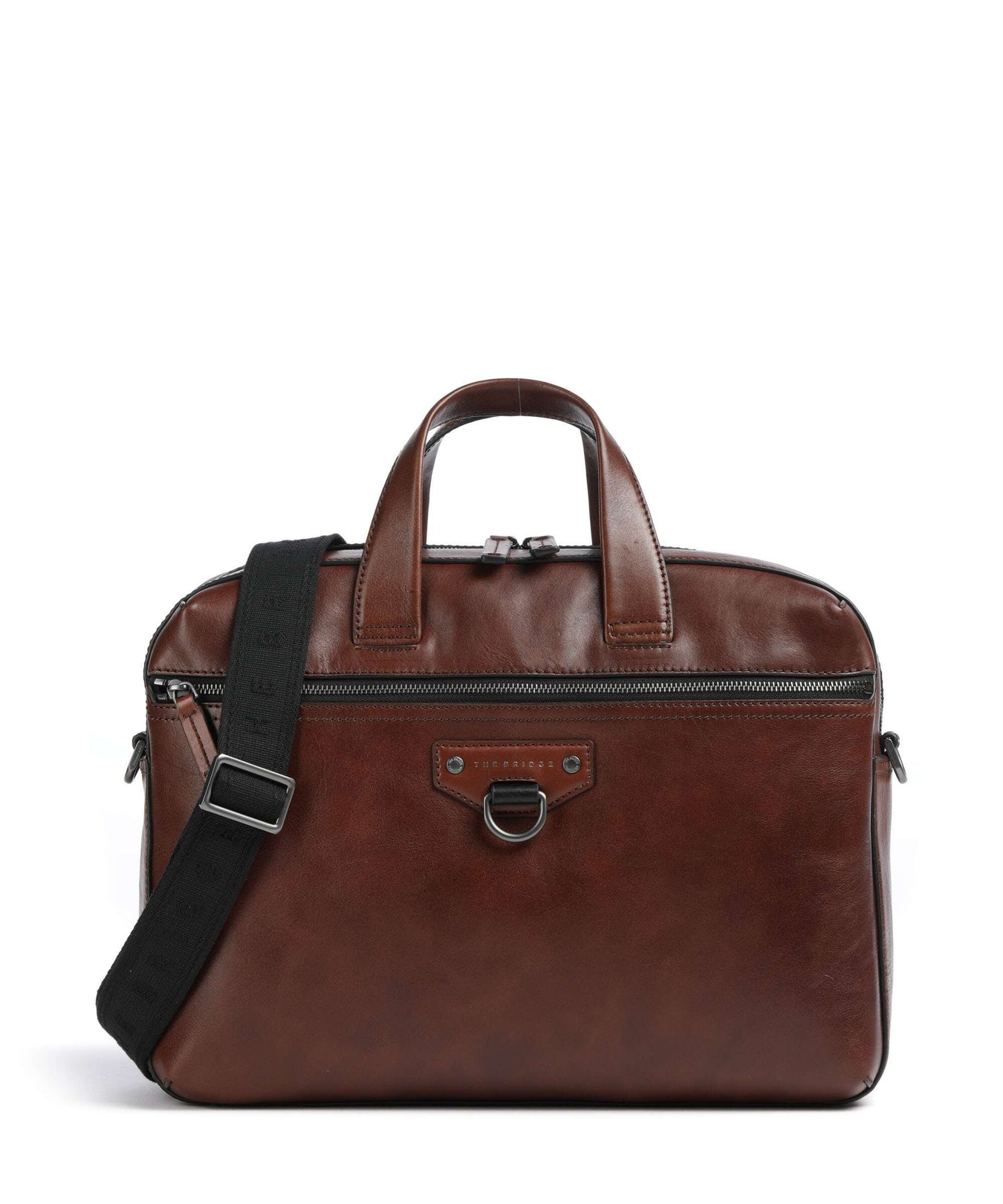 The Bridge Iacopo Briefcase marrone/rut scamosciato opaco