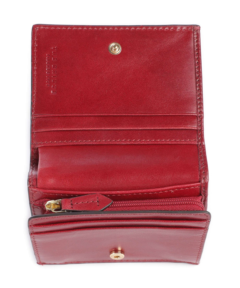 The Bridge Lucrezia RFID Wallet rosso ribes