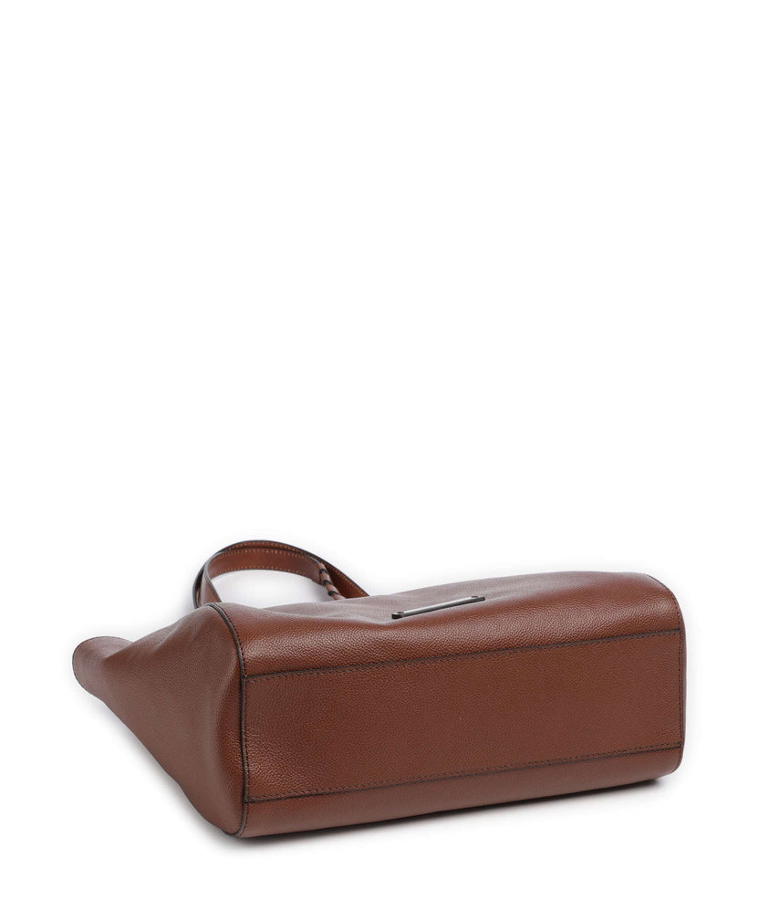 The Bridge Ines Tote bag marrone