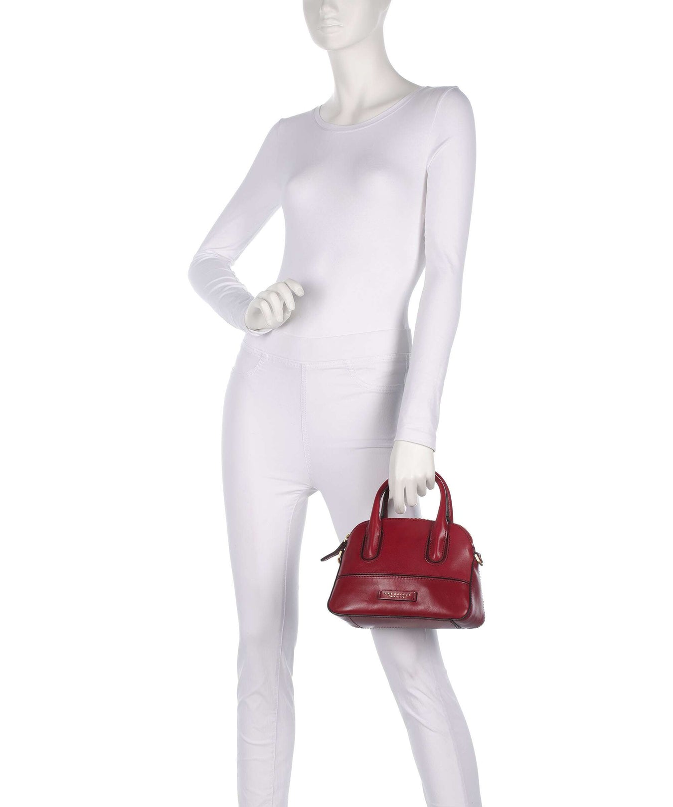 The Bridge Iolanda Handbag rosso ribes