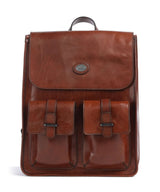 The Bridge Isaia Backpack marrone/rut scamosciato opaco