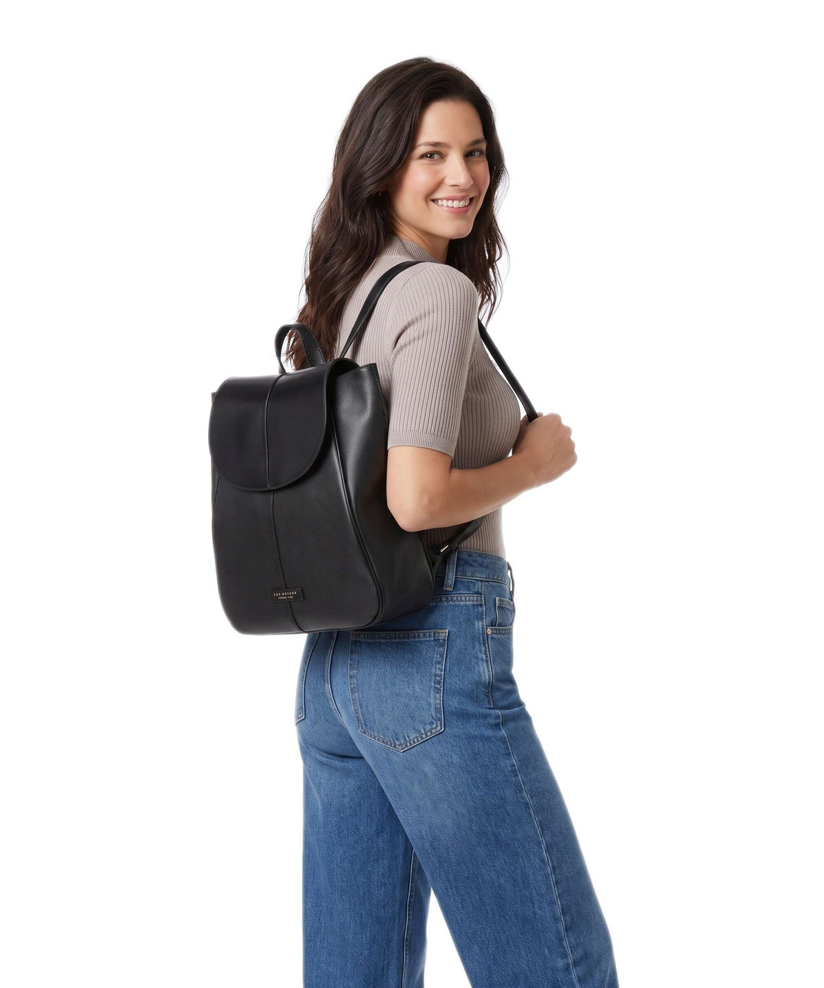 The Bridge Elisabetta Backpack nero