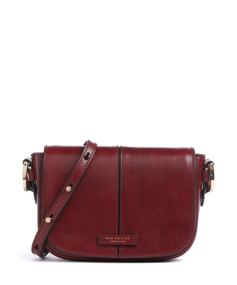 The Bridge Crossbody bag dark red