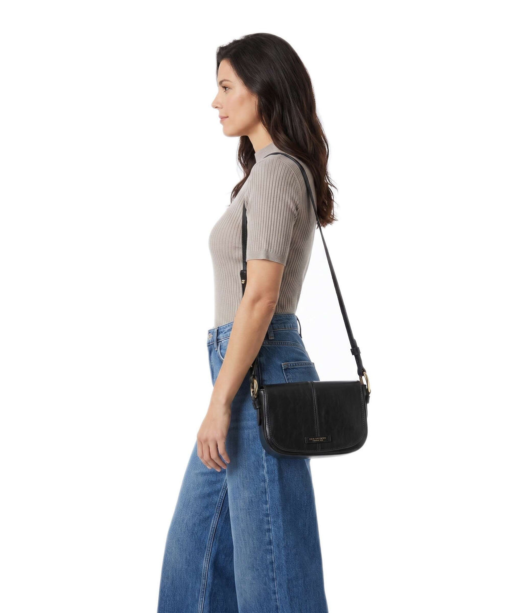 The Bridge Faentina L Crossbody bag nero