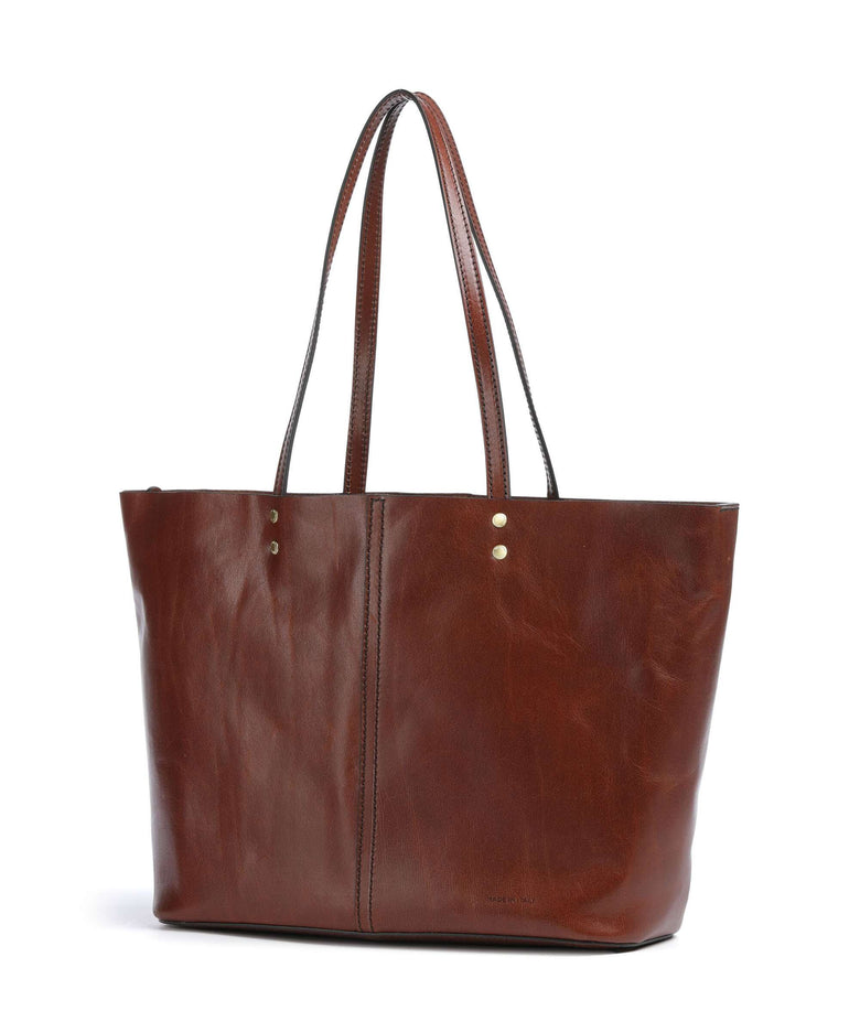 The Bridge Lisa Tote bag marrone