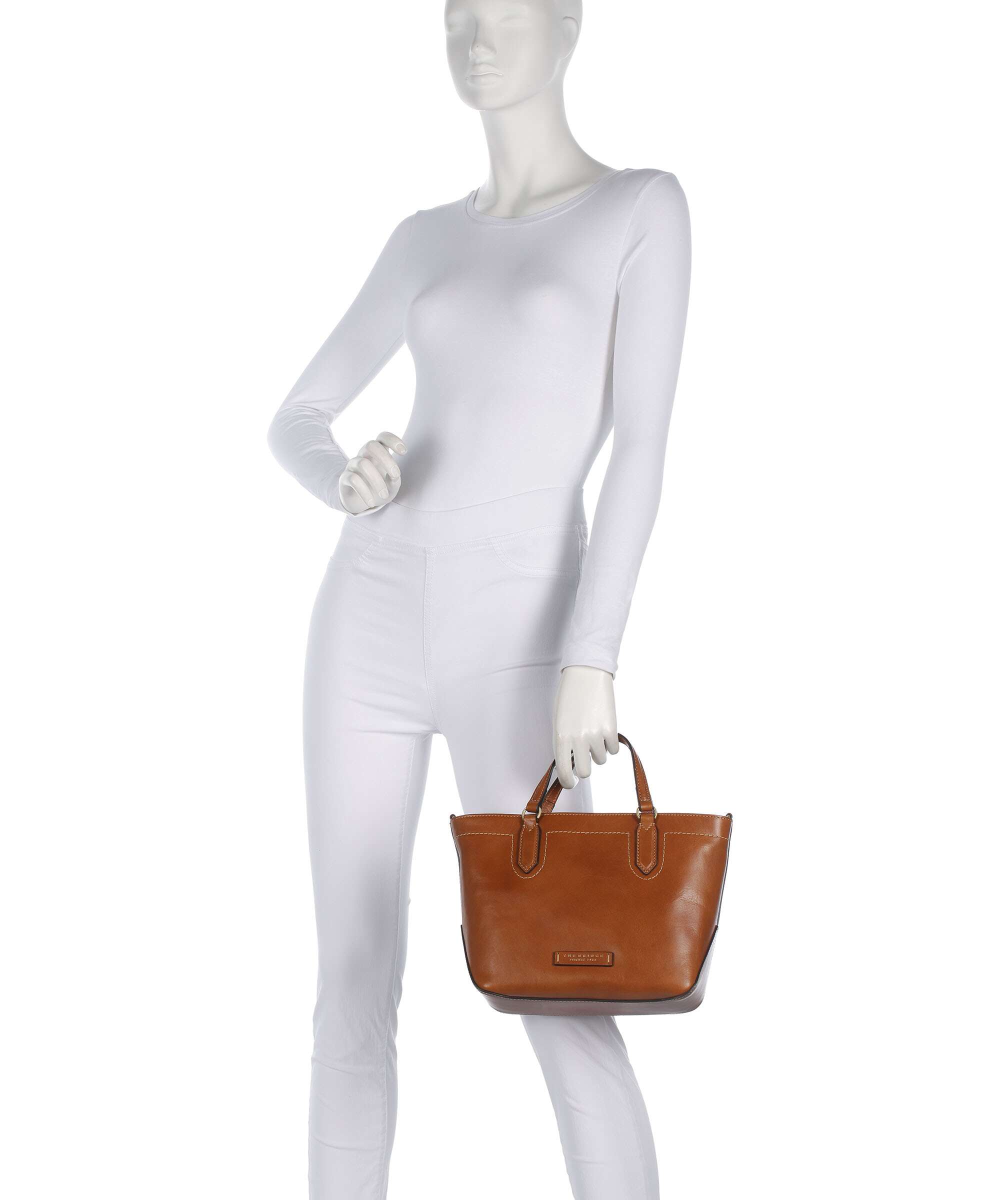 The Bridge Larissa Handbag cognac
