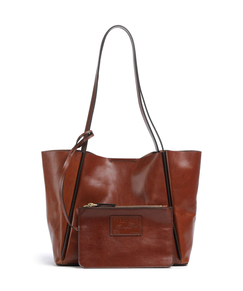 The Bridge Icons Tote bag marrone