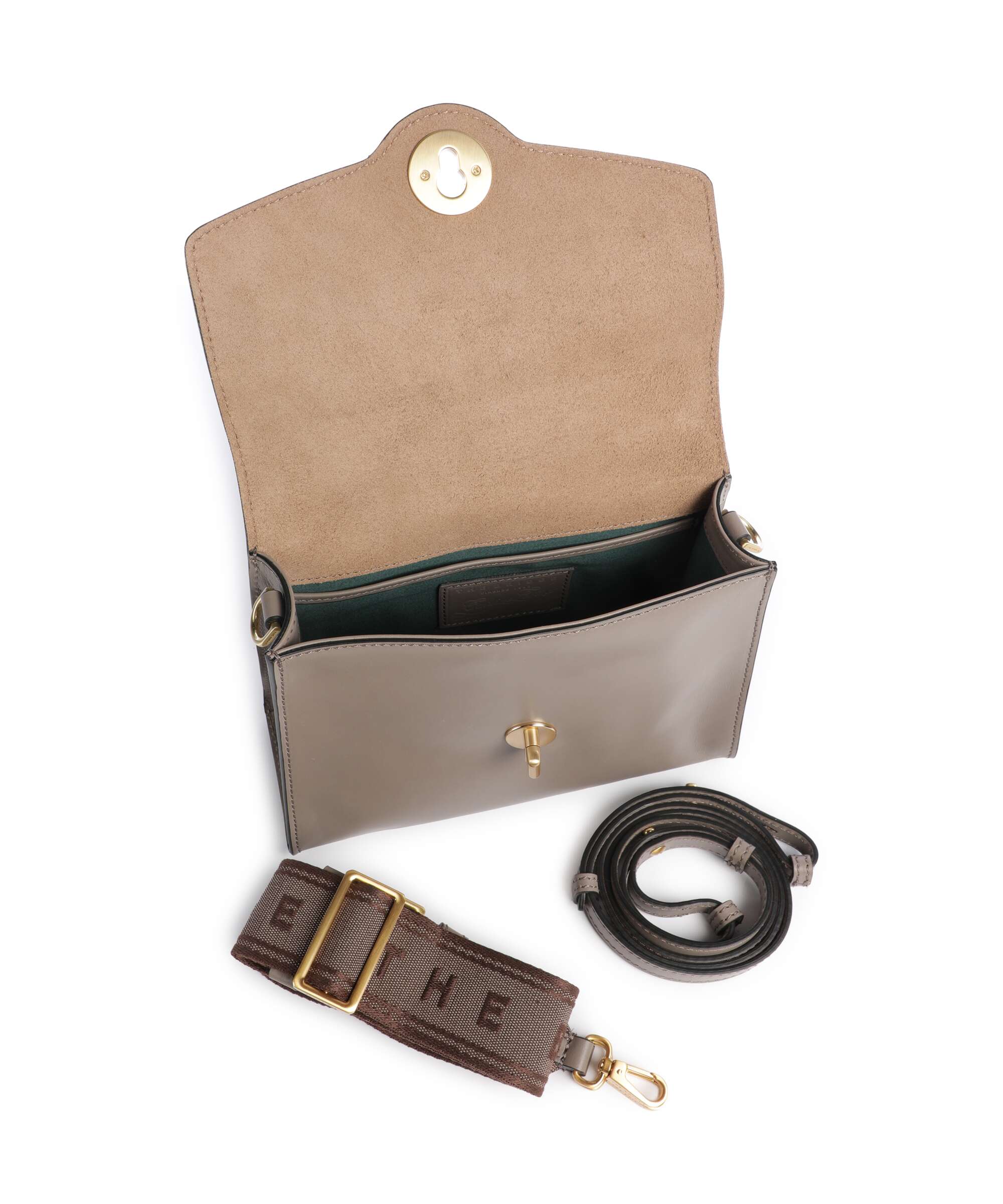 The Bridge Irene Handbag greige