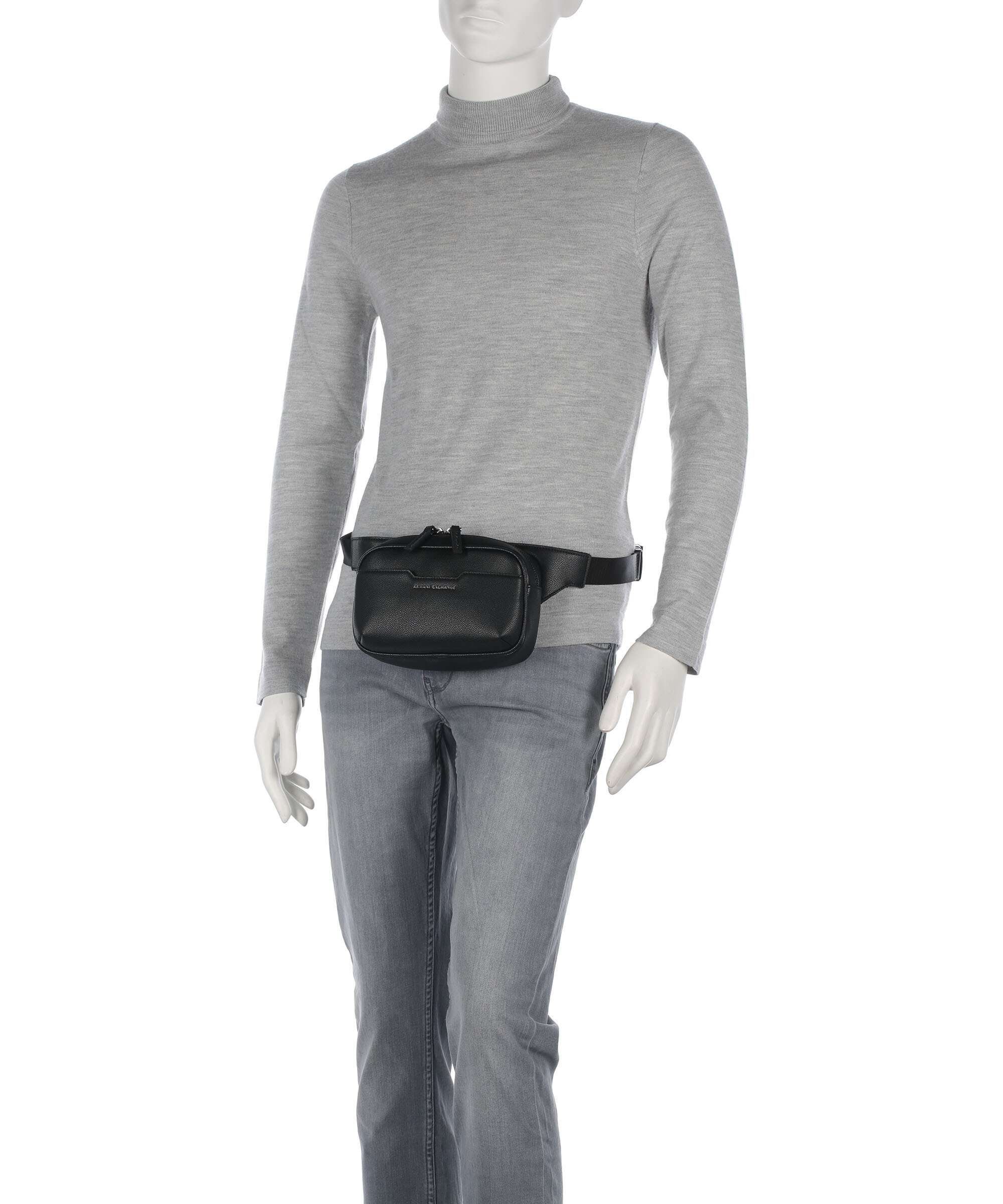 Armani Exchange Alex Belt bag black