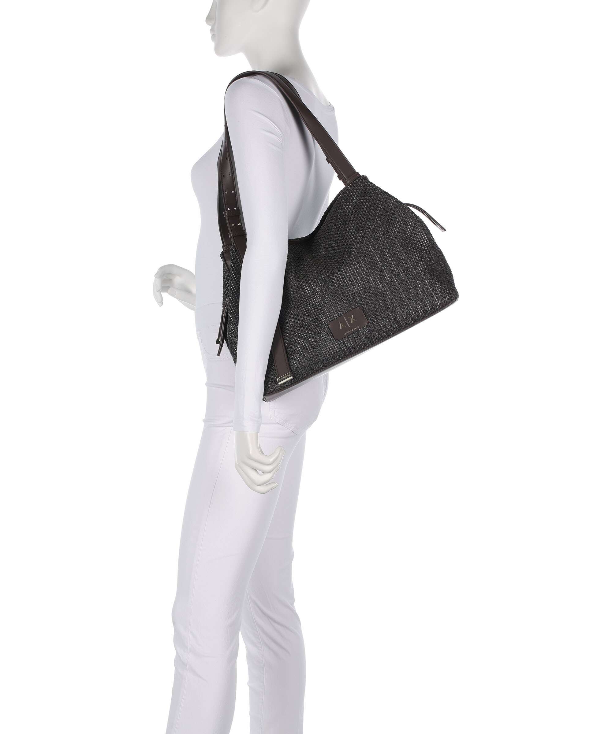 Armani Exchange Alice M Hobo bag dusk shade
