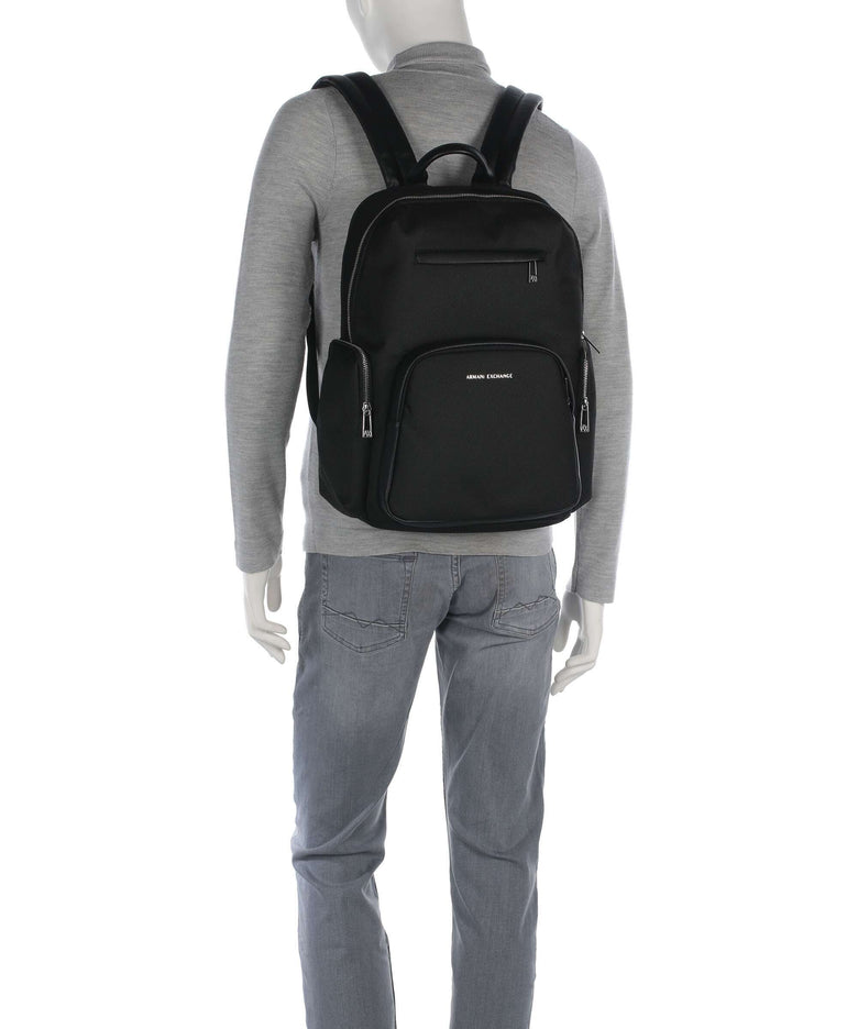 Armani Exchange Singapore Backpack black