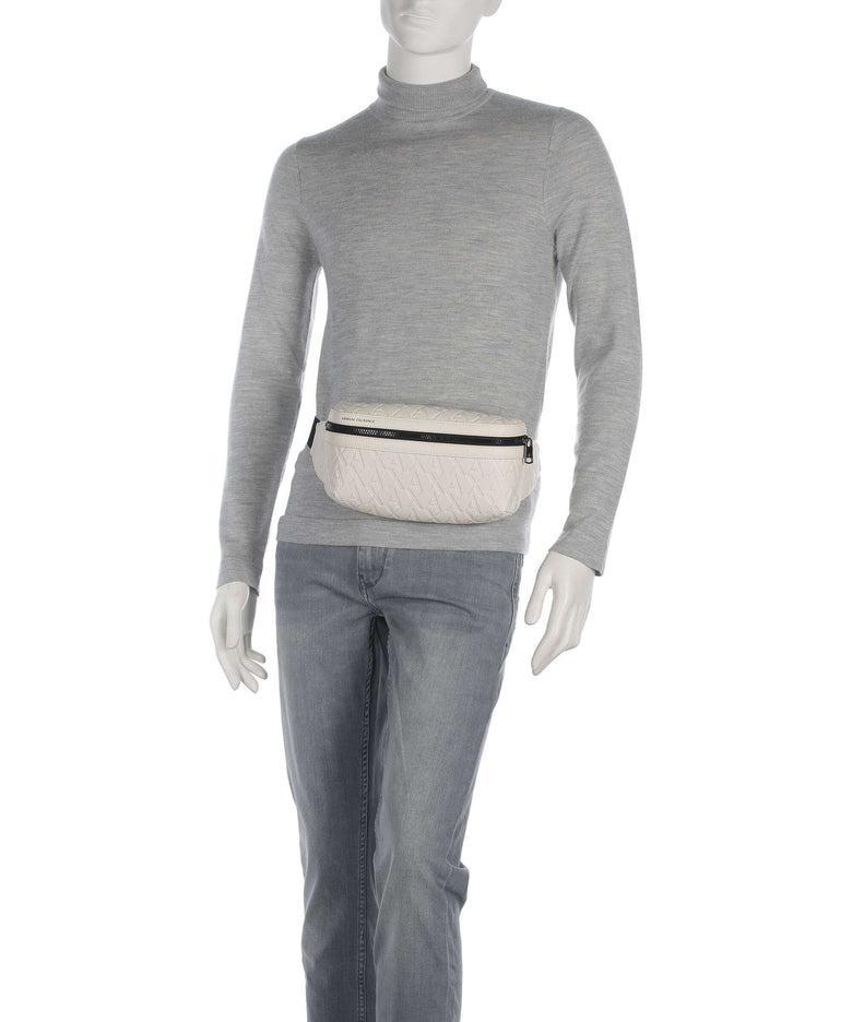 Armani Exchange Liam Fanny pack cream