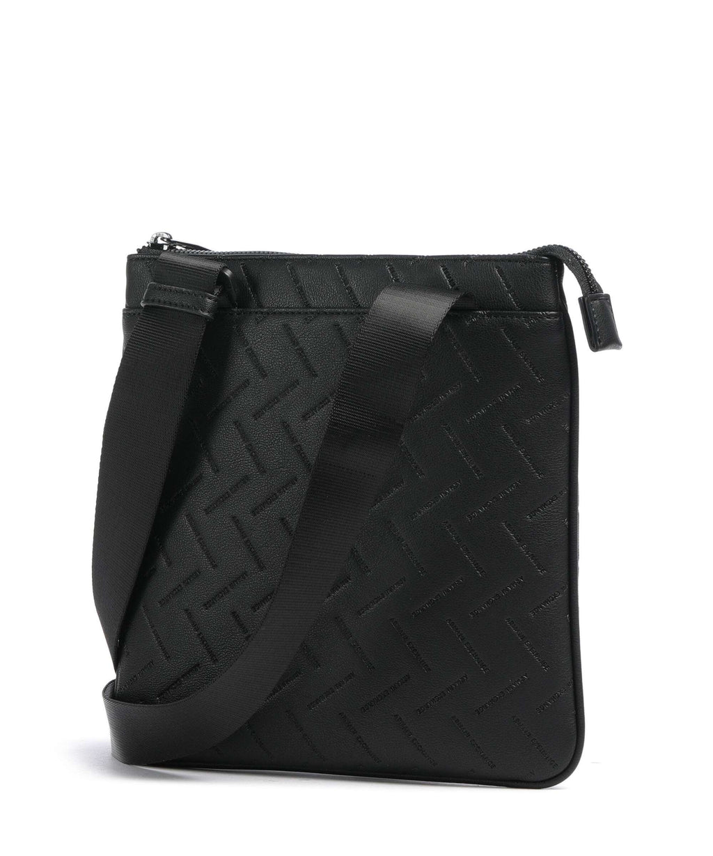 Armani Exchange Ginevra Embossed Crossbody bag black