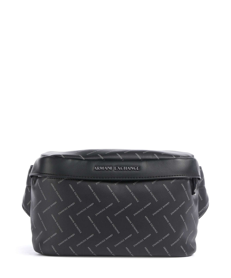 Armani Exchange Ginevra Printed Belt bag black/chiseled stone