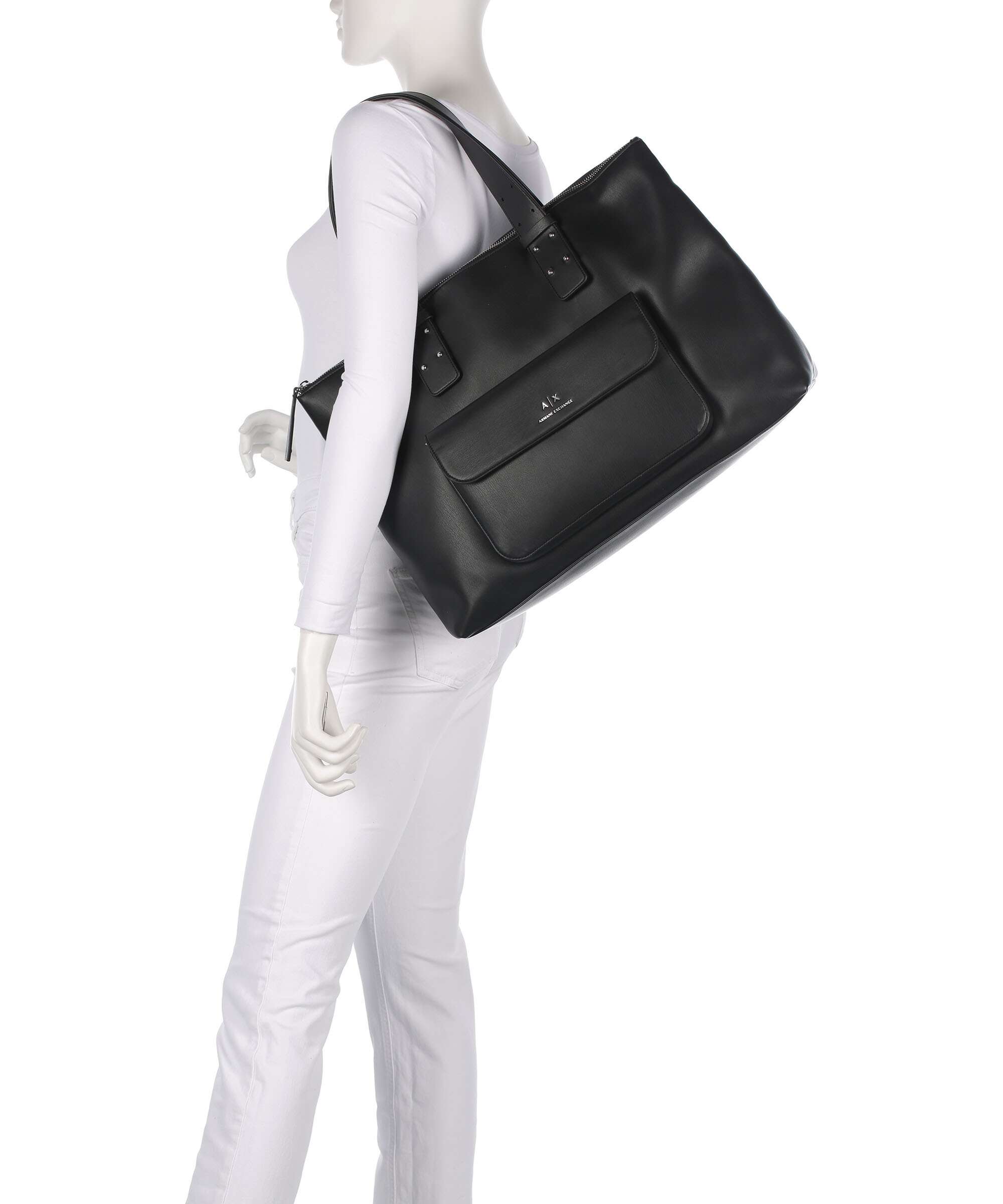 Armani Exchange Rachel Tote bag black